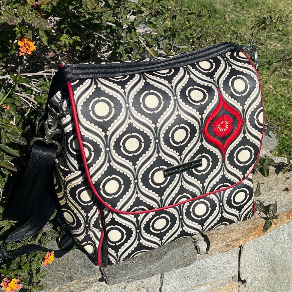 All Parts Included Petunia Pickle Bottom Boxy Backpack Diaper Bag